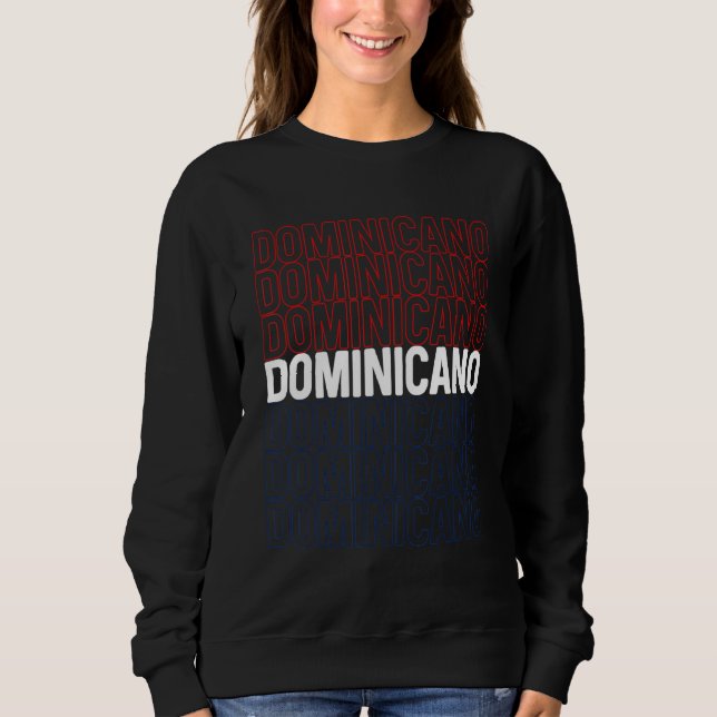 Moletom Quitação do Dominicano Flag Pride Rd República Dom (Frente)
