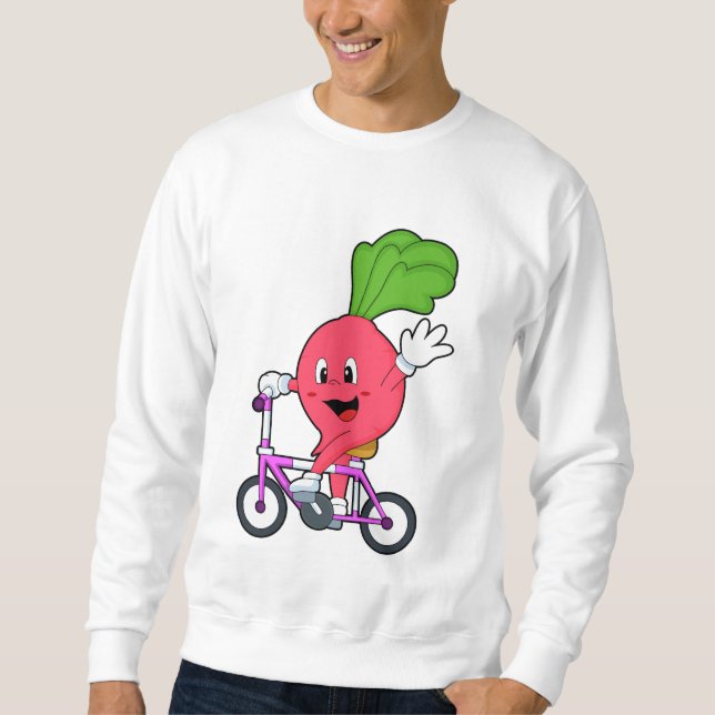 Moletom Rabanete com Bicicleta (Frente)