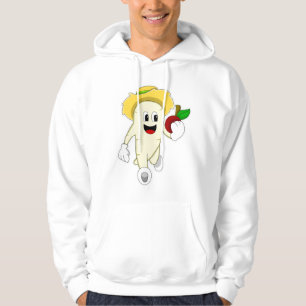 Moletom Rabanete como agricultor com Fruta