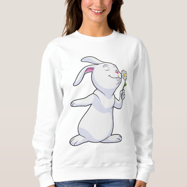 Moletom Rabbit with Daisy (Frente)