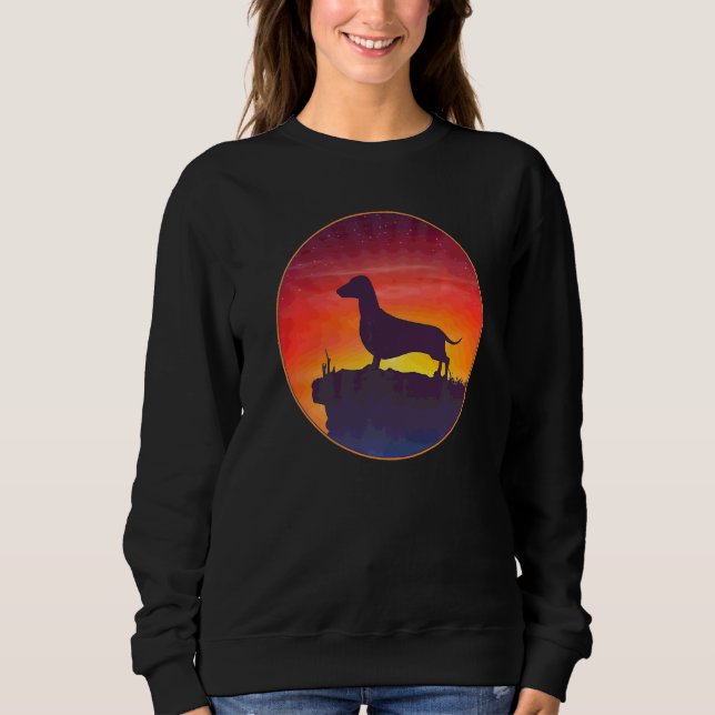 Moletom Raça de cachorro Dachshund Wiener  7 (Frente)