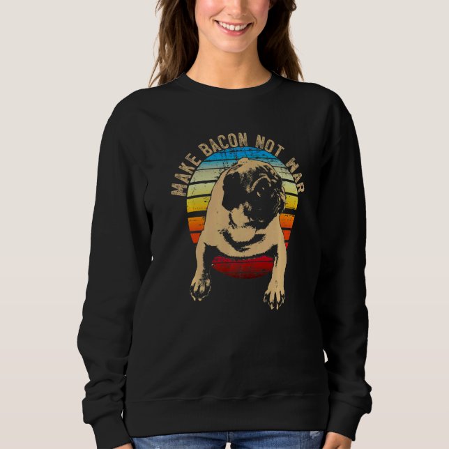 Moletom Raça de cachorro Pug Mops Carlin  6 (Frente)