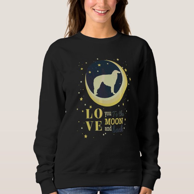 Moletom Raça de Cão Borzoi  1 (Frente)