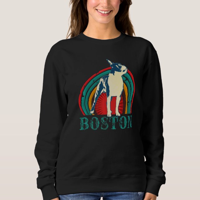 Moletom Raça de Cão Boston Terrier 101 (Frente)