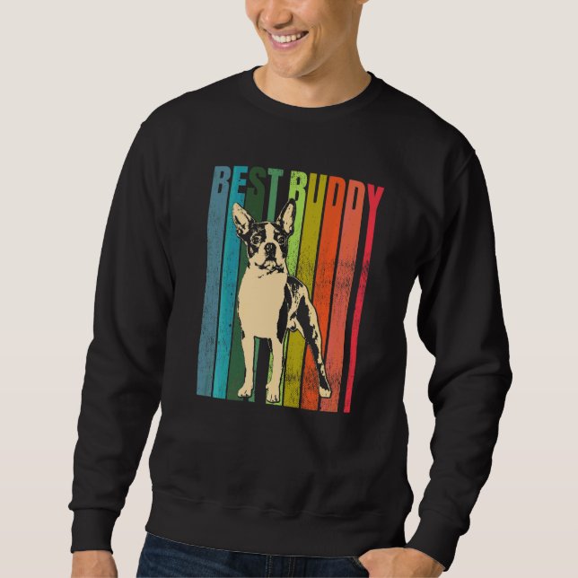 Moletom Raça de Cão Boston Terrier  95 (Frente)