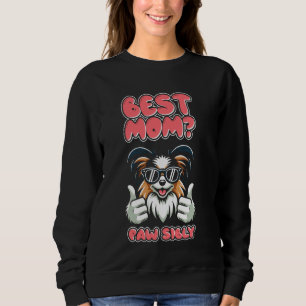 Moletom Raça-Mãe de Papillon - Melhor Mãe De Pet