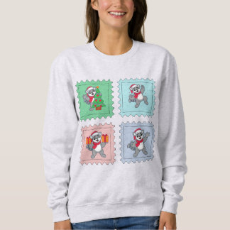 Moletom Raccoon Christmas Shirt,Raccoon Lover