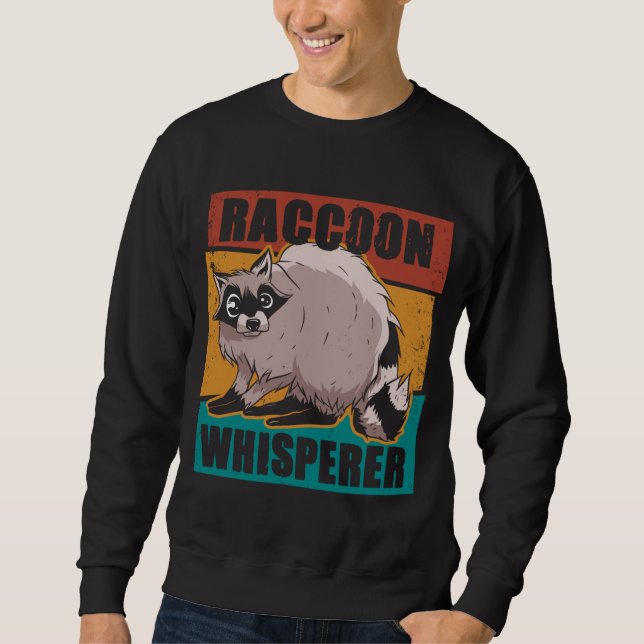 Moletom Raccoon The Raccoon Whisperer 001 (Frente)