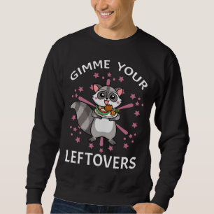 Moletom Raccoon Trash Panda Leftovers Ringtail Animal Love
