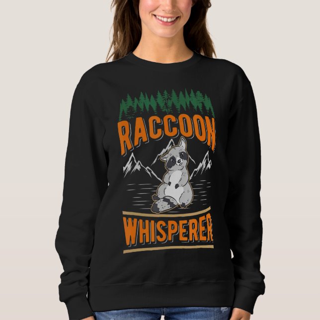 Moletom Raccoon Whisperer (Frente)