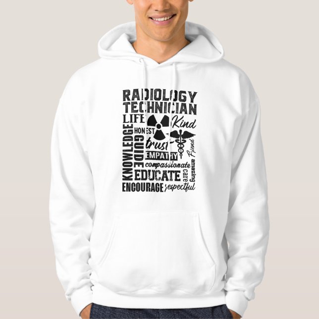 Moletom Rad Tech Technologist Xray Radiology Technician (Frente)