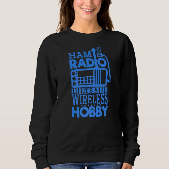 Moletom Rádio Amateur Ham Entusiasta Hobby Sem Fios (Frente)