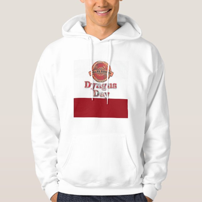 Moletom Rádio Polca do Dia de Dyngus Masculino (Frente)