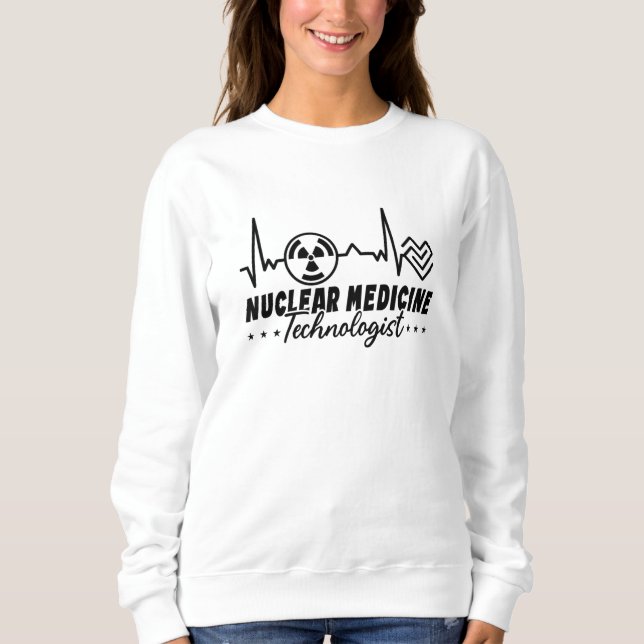 Moletom Radiology Tech Xray Nuclear Medicine Technologist (Frente)