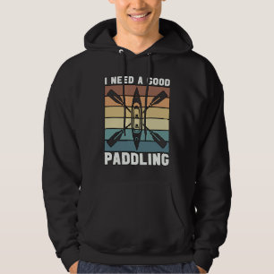 Moletom Rafting Preciso De Um Bom Paddle Retro Kayak.