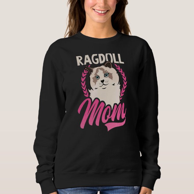 Moletom Ragdoll Mãe Ragdoll Cat (Frente)