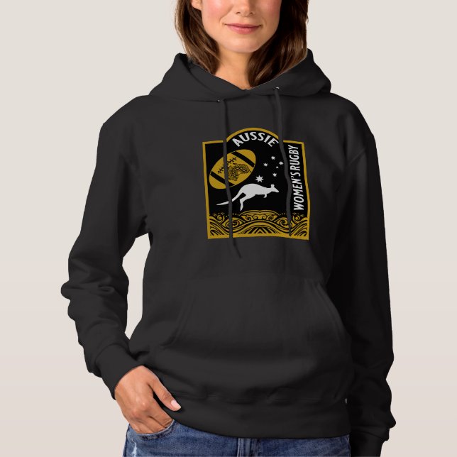 Moletom Râguebi australiano feminino (Frente)