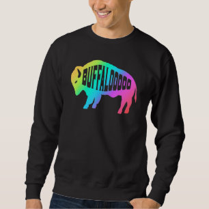 Moletom Rainbow Bison Buffalo