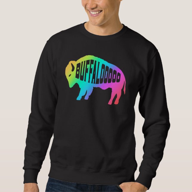 Moletom Rainbow Bison Buffalo (Frente)