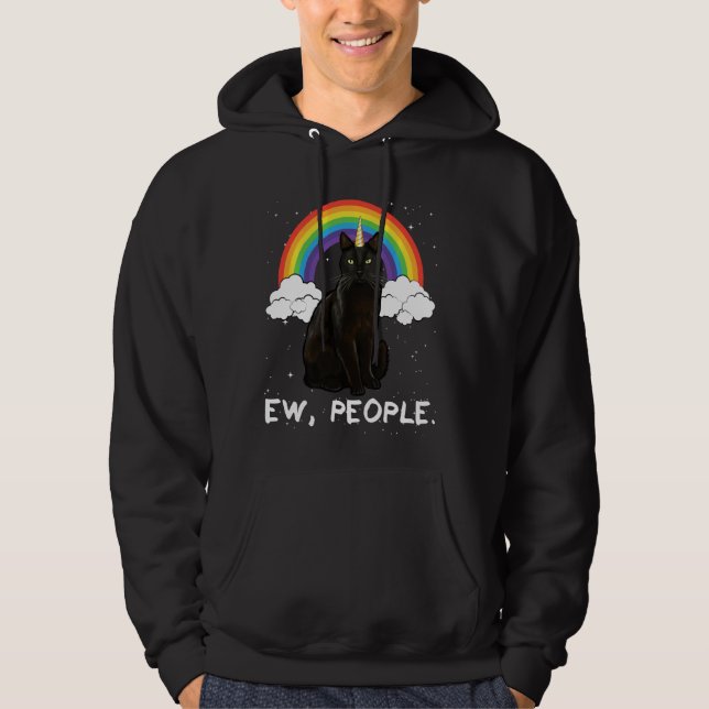 Moletom Rainbow Bombay Ew Pessoas Unicorn Cat (Frente)
