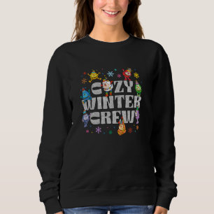 Moletom Rainbow Britt Christmas Cozy Winter Crew Sprites V