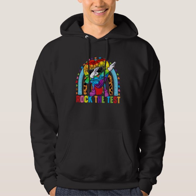 Moletom Rainbow Fidget Toy Day Maio de 2022 Poppin' Pop I (Frente)