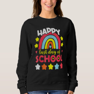 Moletom Rainbow Happy No Último Dia De Professora Do Dever