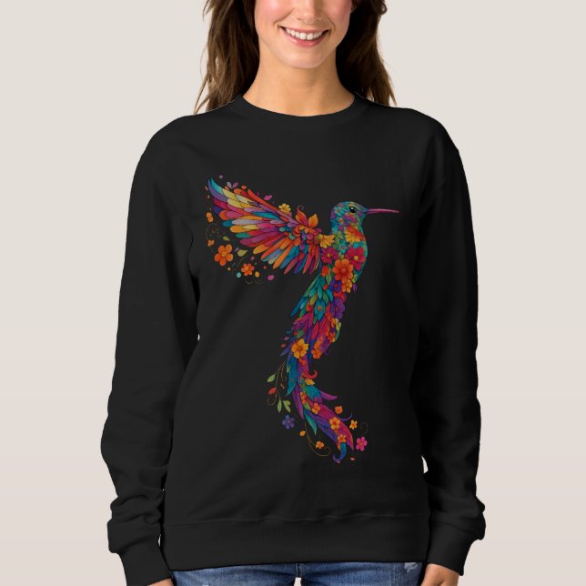 Moletom Rainbow Hummingbird Pride (Frente)