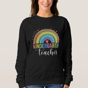 Moletom Rainbow Kindergarten Professor Feliz Primeiro Dia