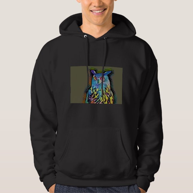 Moletom Rainbow Owl (Frente)