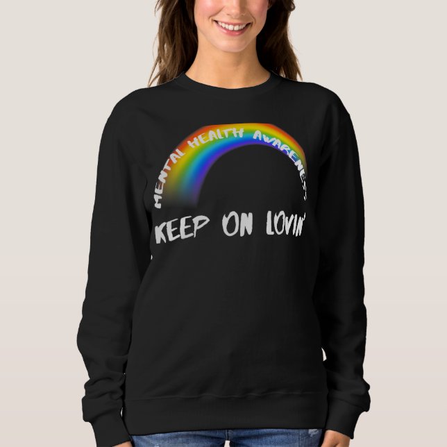 Moletom Rainbow Pride Lgbtq Continua Amando (Frente)