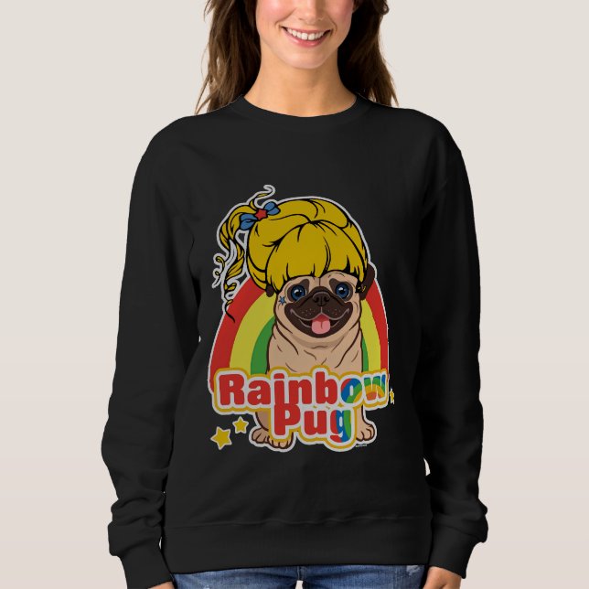 Moletom Rainbow Pug Classic T-Shirt 7 (Frente)