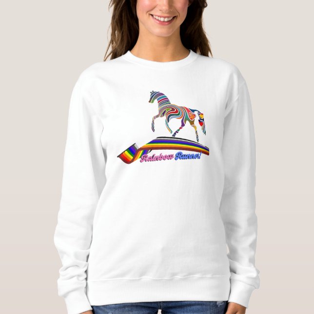 Moletom Rainbow Runner (Frente)