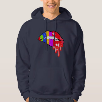 Moletom Rainbow Sexy Lábios Sweatshirt