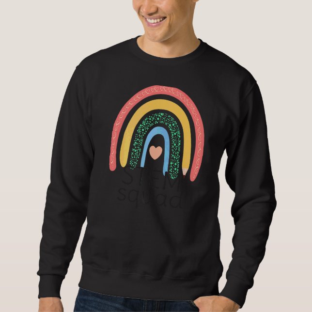 Moletom Rainbow Stem Science Technology Engineering Math T (Frente)
