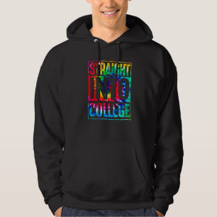 Moletom Rainbow Tie Dye Hetero Na Faculdade De Volta A Sch