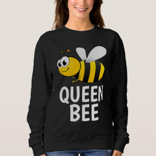 MOLETOM RAINHA ABELHA SENHORAS T SHIRT SWEATSHIRT