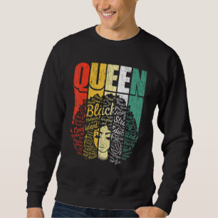 Moletom Rainha Africana para Mulheres Educadas