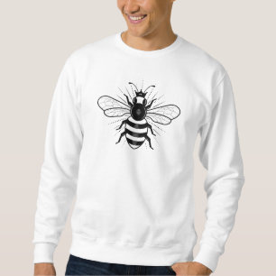 Moletom Rainha Bee White Sweatshirt