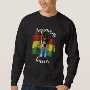 Moletom Rainha Boliviana Aquário Vibrações Barbados Zodi M