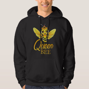 Moletom Rainha Coroa de Abelhas Meninas Mel Colmeia de Abe