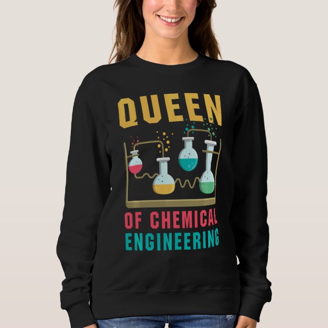 Moletom Rainha Da Química Funny Chemistry Sci (Frente)
