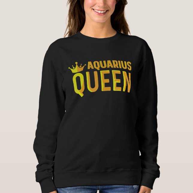 Moletom Rainha de Aquário Libertada (Frente)
