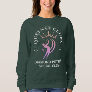 Moletom RAINHA DE PAUS Golfe Feminino Personalizável