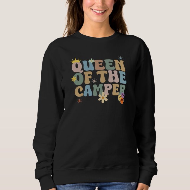 Moletom Rainha do acampamento (Frente)