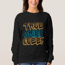 Rainha do Crime Verdadeiro Tipografia Neon Retro D
