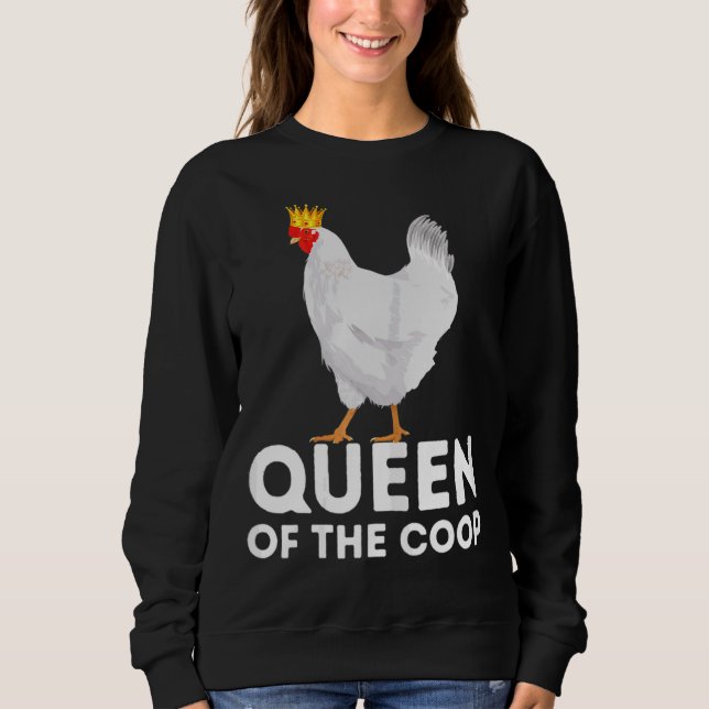 Moletom Rainha Do Galinha Da Coop (Frente)