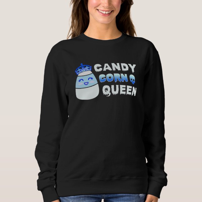 Moletom Rainha do Halloween Candy Corn (Frente)