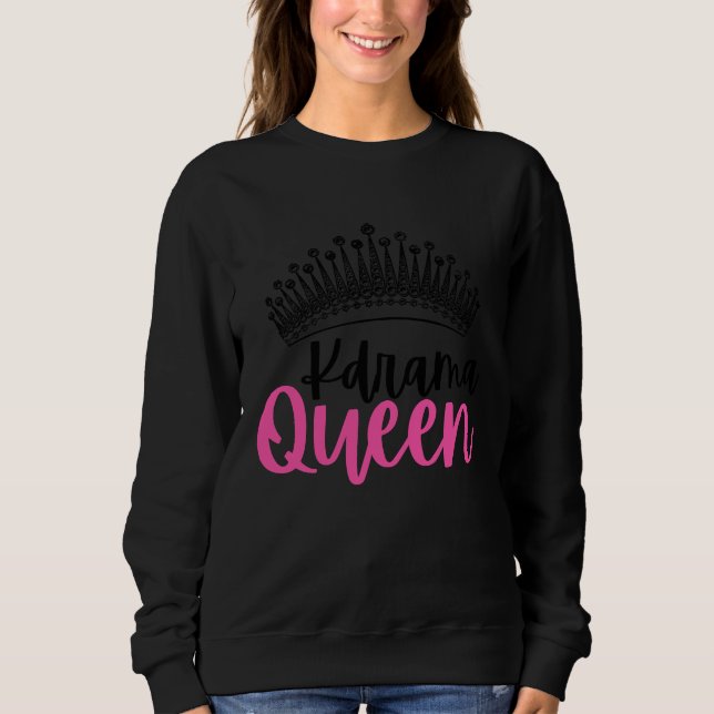 Moletom Rainha do Kdrama Dramas Coreanos Sassy (Frente)