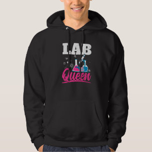 Moletom Rainha do Laboratório Bióloga Professora de Ciênci